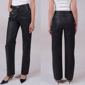 Etica Jeans Leah Ultra High Rise Straight Size 26